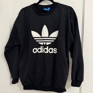 Adidas Women's Crewneck Logo Sweater - Small